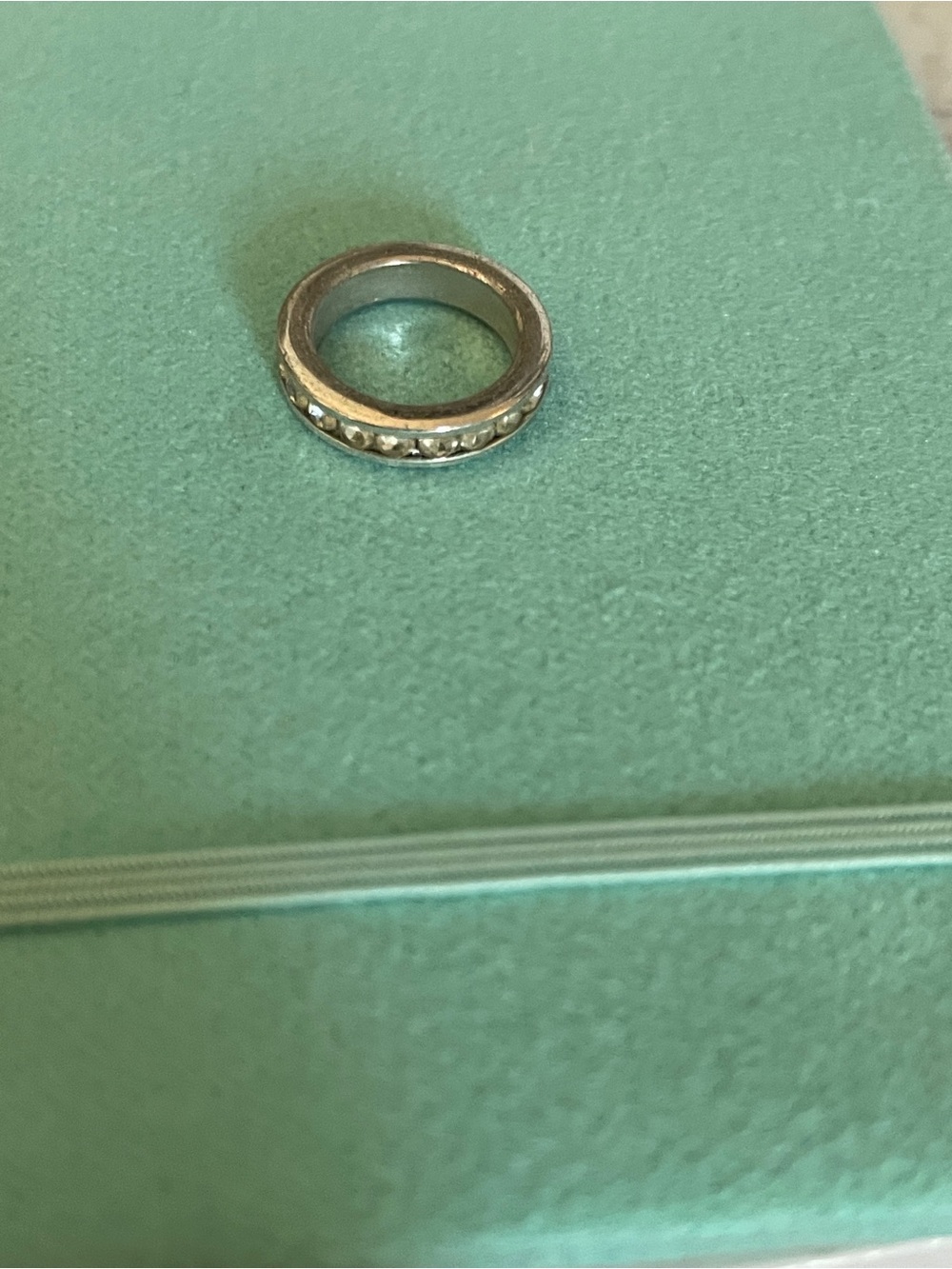 Mini Wedding Band Charm for Necklace